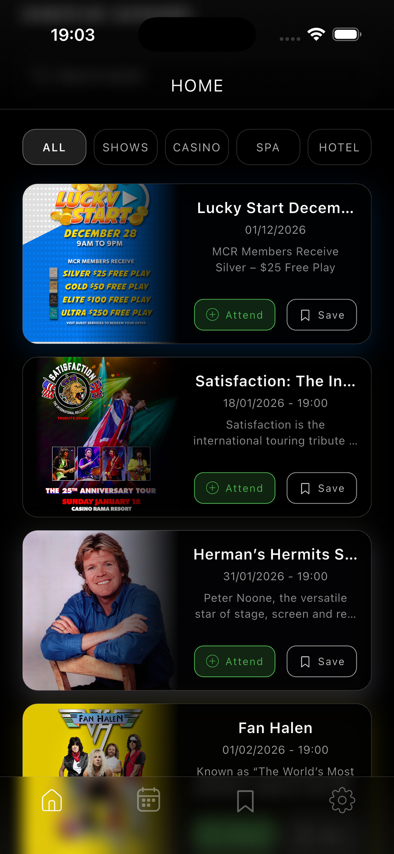 App screenshot tertiary